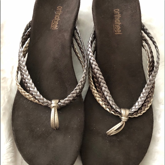 Orthoheel wedge sandals - Picture 2 of 3